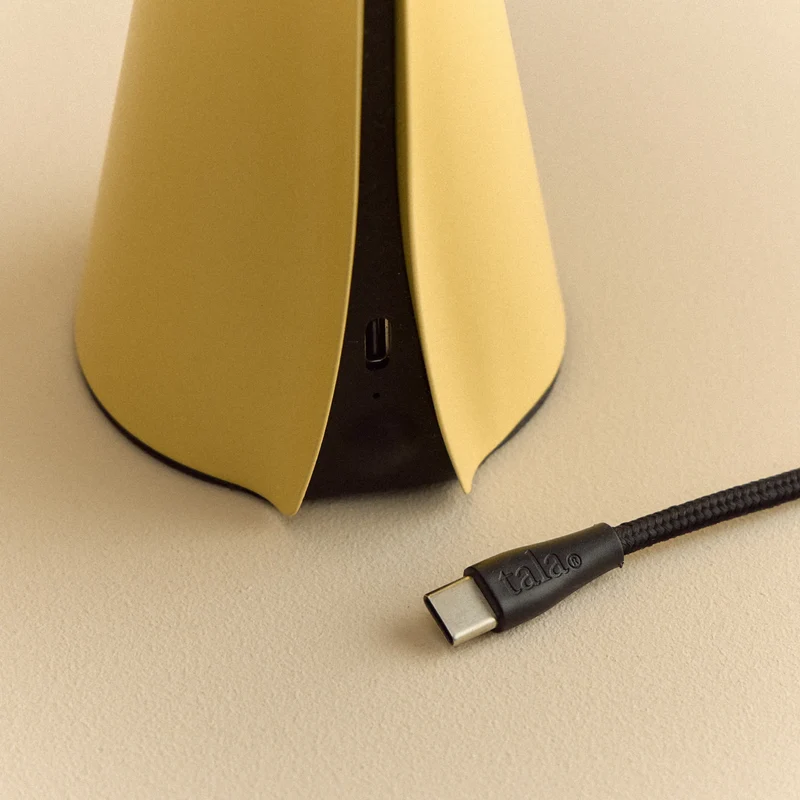 Mantle Portable Lamp in Posset Yellow