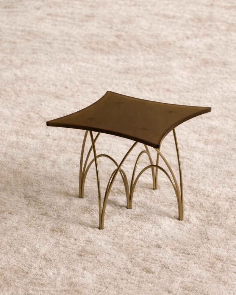 ARCH Side Table - Clear Glass