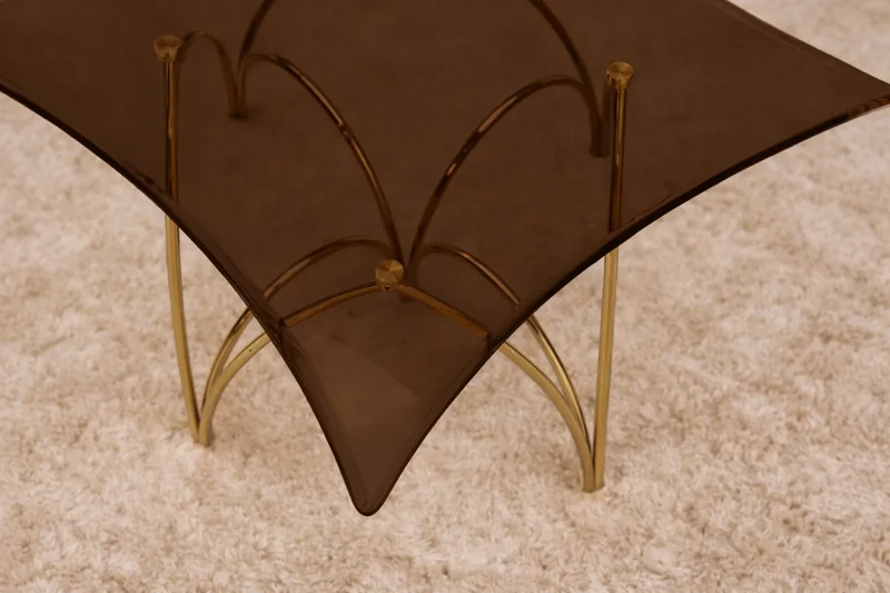 ARCH Side Table - Clear Glass