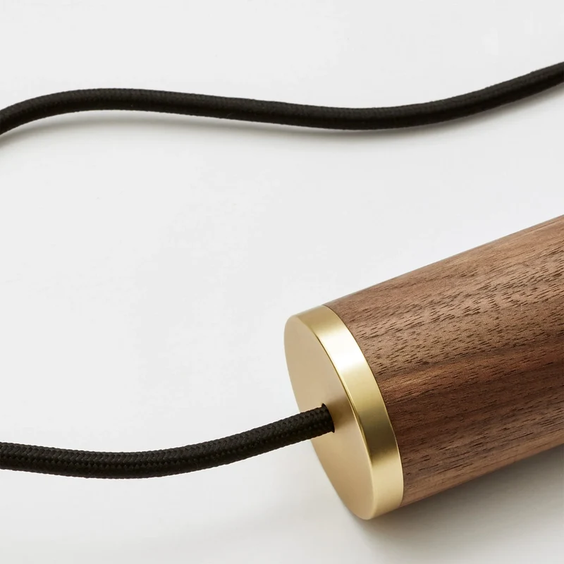 Knuckle Pendant in Walnut