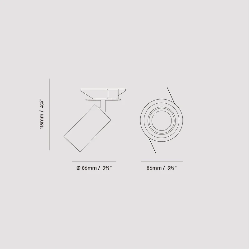 Core Recessed Spotlight + GU10