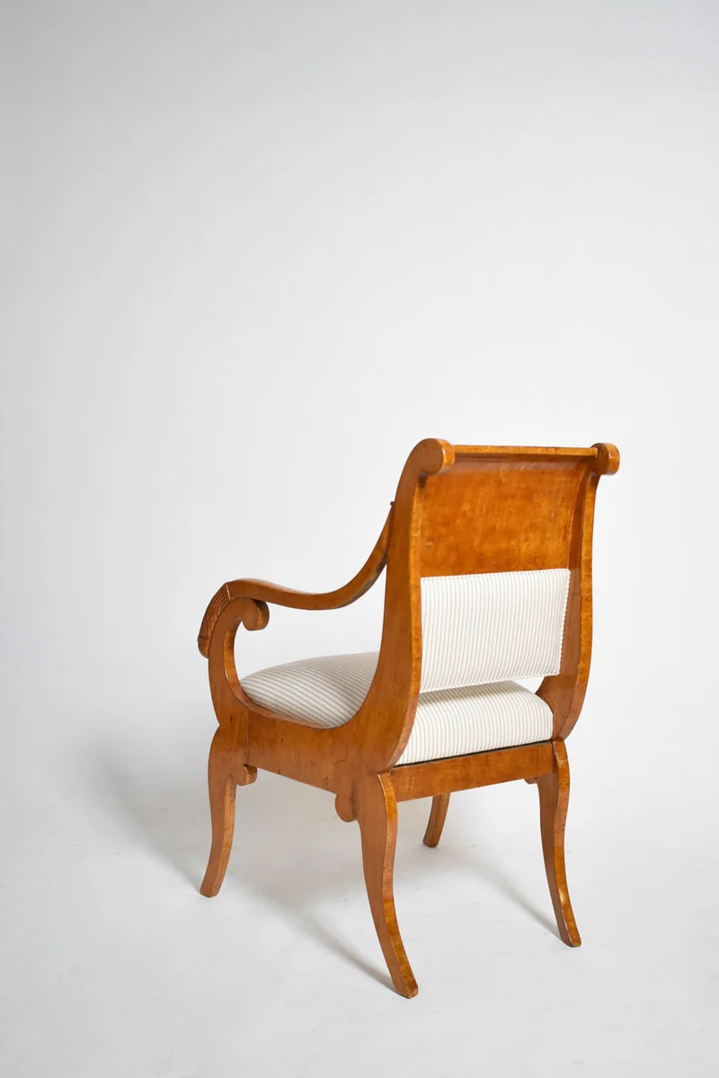 Pair of Etruscan Armchairs, XIXth c.