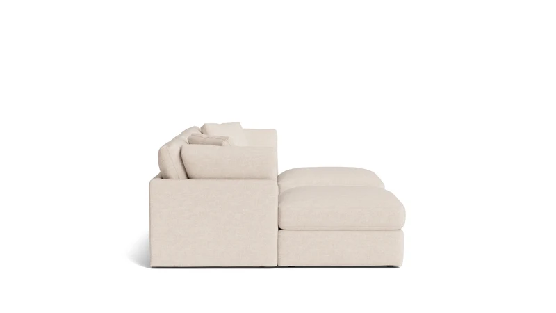 Get Together™ 5-Piece Modular U-Shaped Sectional, Standard, Sunbeam