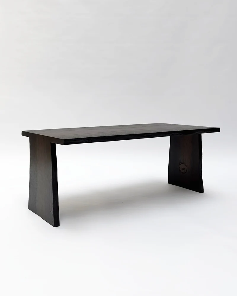 BO Coffee Table, 5500 Years Old Black Oak
