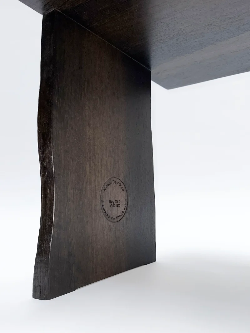 BO Coffee Table, 5500 Years Old Black Oak
