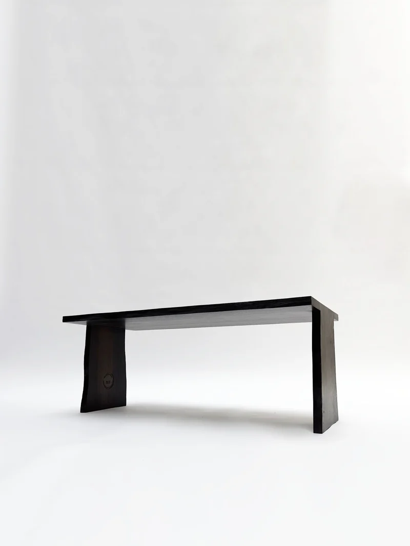 BO Coffee Table, 5500 Years Old Black Oak