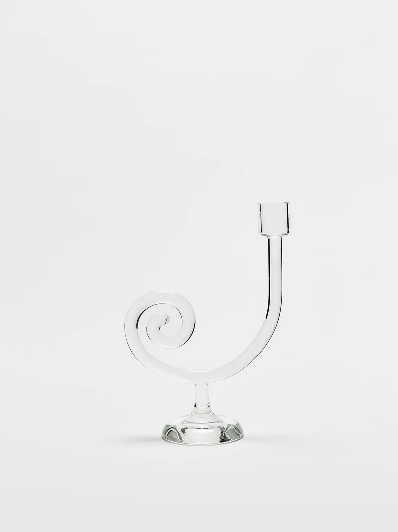 Single Stem Spiral Candleholder