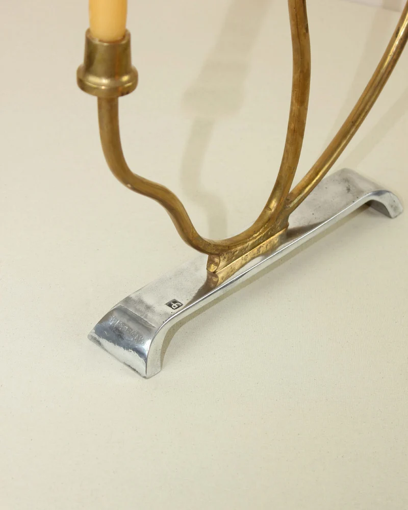 Aluminum Candleholder by David Marshall