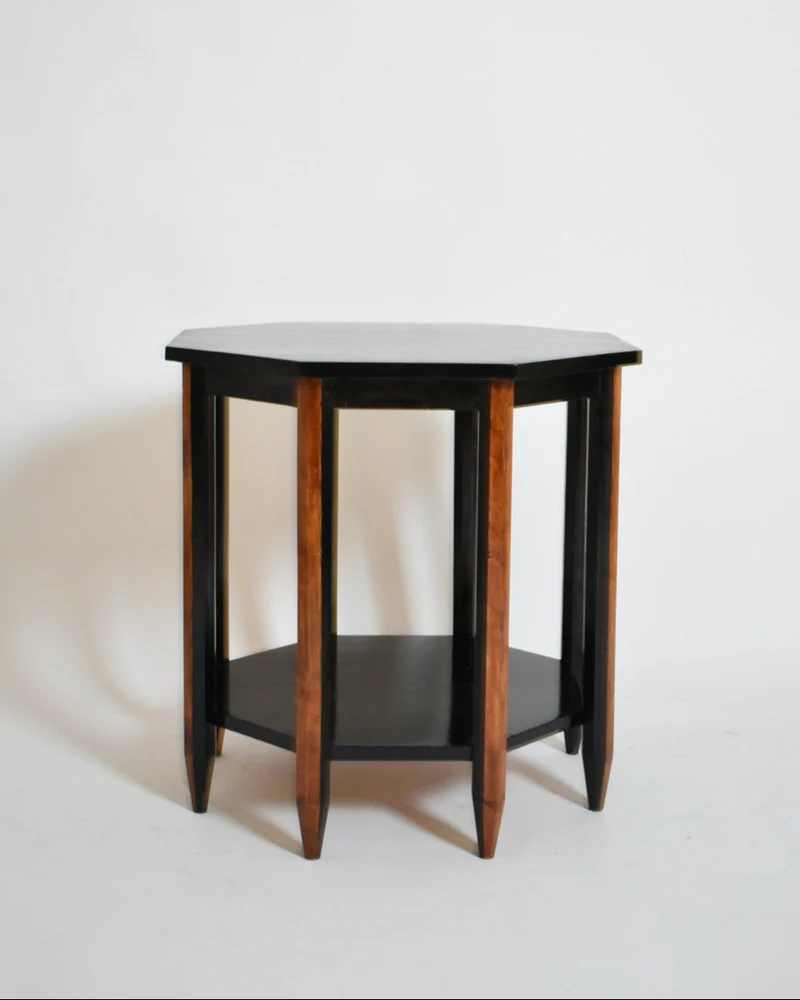 Octogonal Modernist Side Table, 1920s.