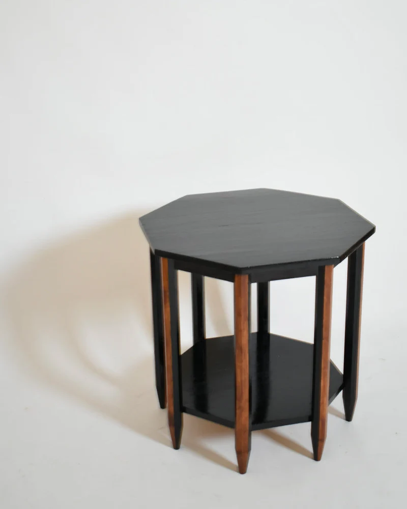 Octogonal Modernist Side Table, 1920s.