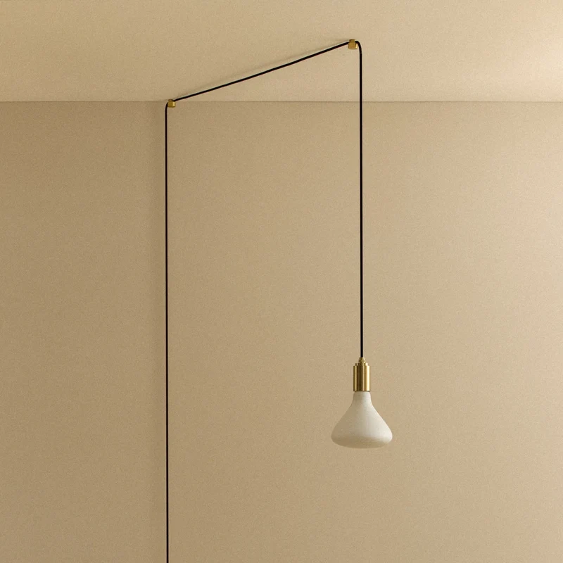 Noma Plug-In Pendant in Brass