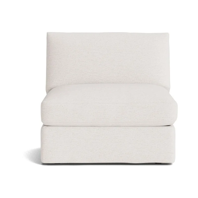 Get Together™ Armless Chair, Large, Nomad Snow