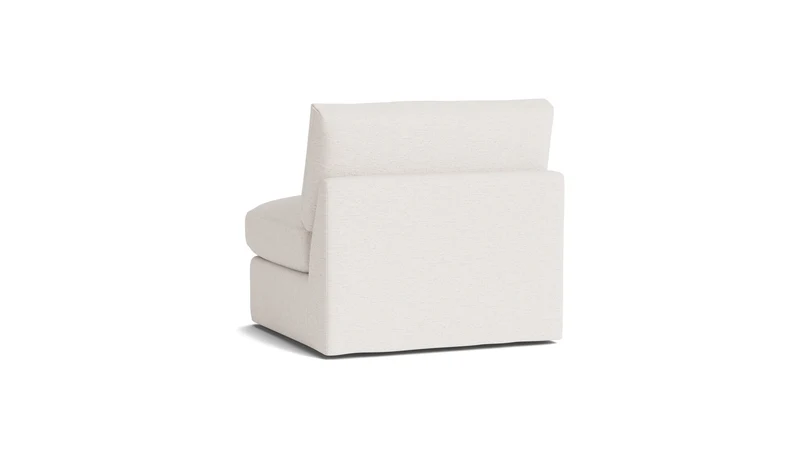 Get Together™ Armless Chair, Large, Nomad Snow
