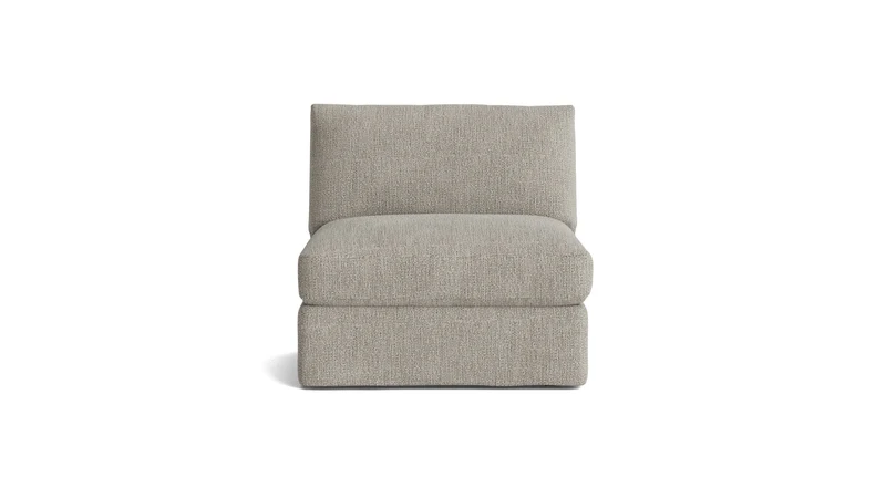 Get Together™ Armless Chair, Large, Oatmeal