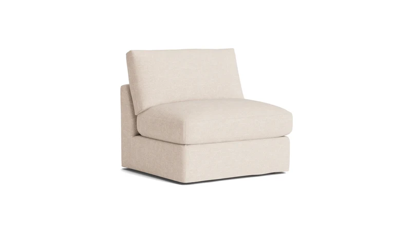 Get Together™ Armless Chair, Large, Sunbeam