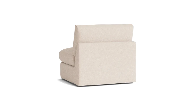 Get Together™ Armless Chair, Large, Sunbeam