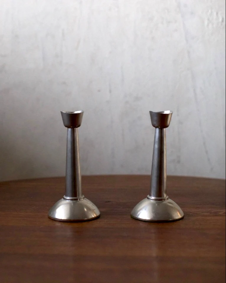 Steel Candleholders