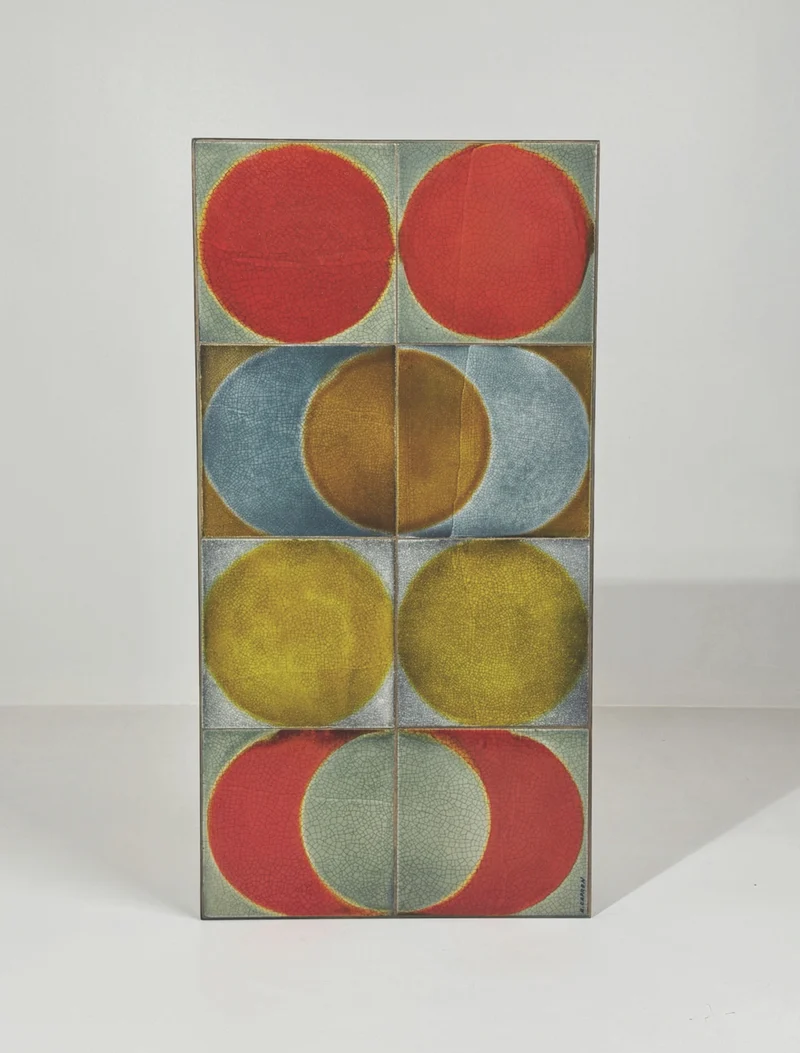 Rare ceramic table by Roger Capron