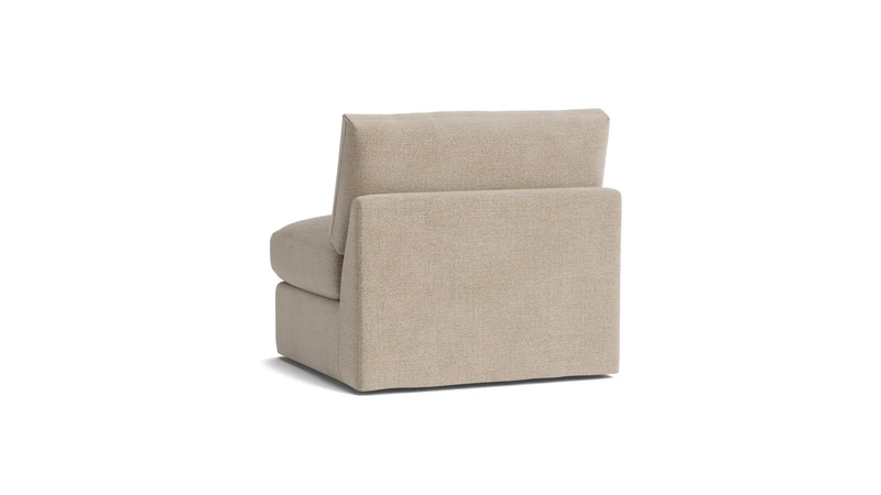 Get Together™ Armless Chair, Standard, Champagne