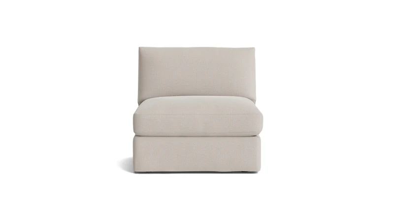 Get Together™ Armless Chair, Standard, Clay