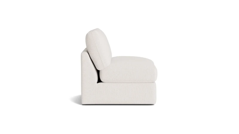 Get Together™ Armless Chair, Standard, Nomad Snow