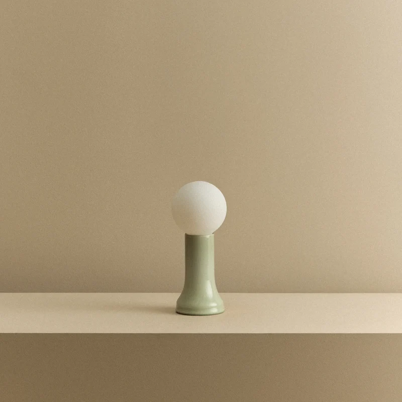 Shore Table Lamp in Sea Green