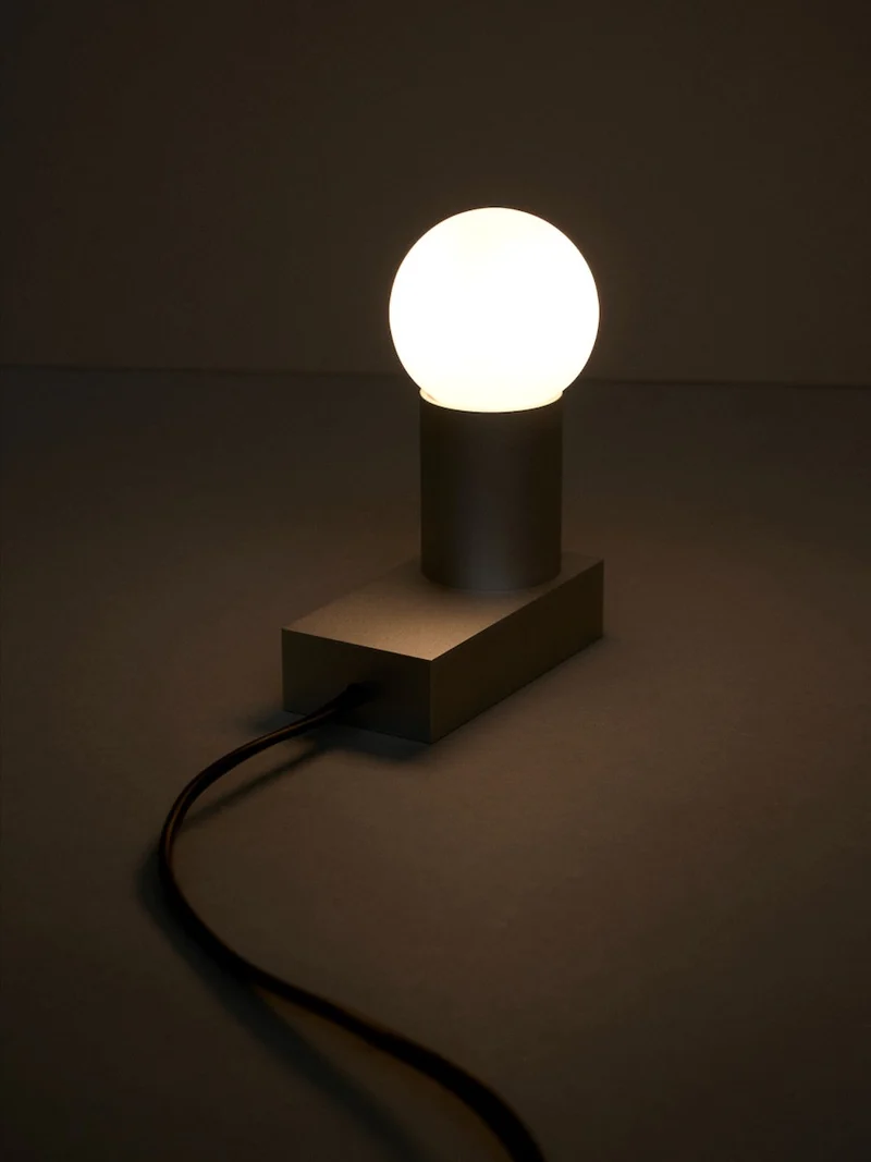 The Orb Aluminium Table Lamp