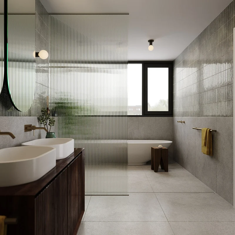 Lochan Wall Light in Brass + Sphere III