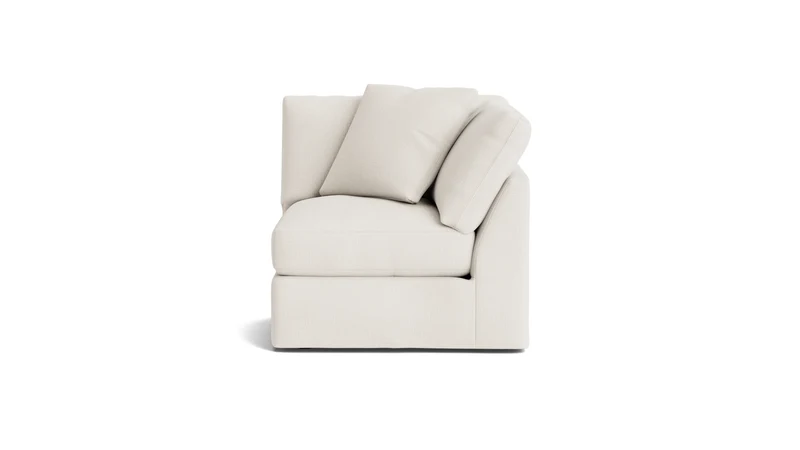 Get Together™ Corner Chair, Large, Cream Linen