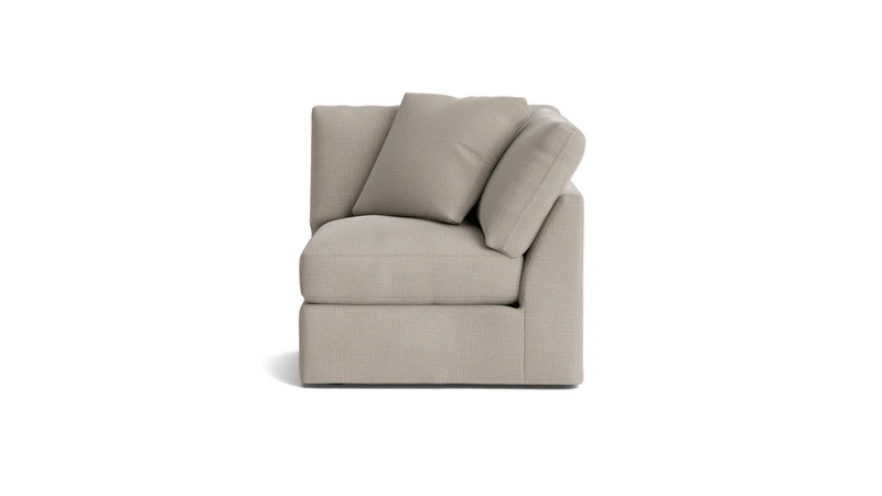 Get Together™ Corner Chair, Large, Light Pebble