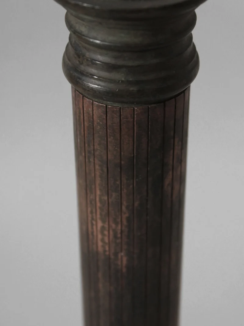 Massive Iron Vintage Candlestick