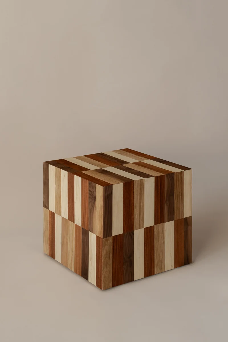 MORA Wooden Auxiliary Table by Daniel Couttolenc