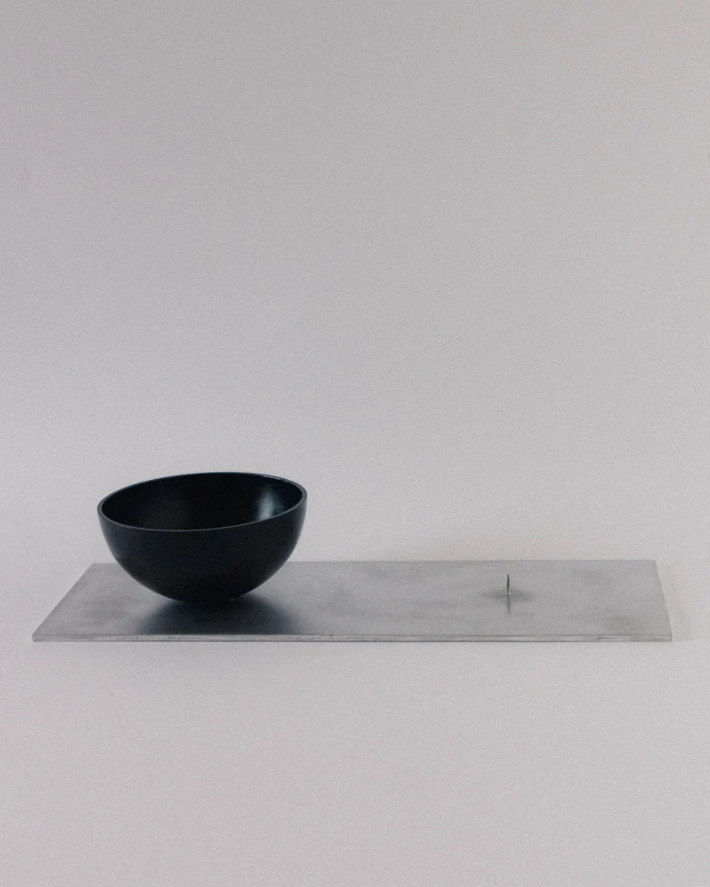 The Ember Tray - Metal bowl & Candle holder