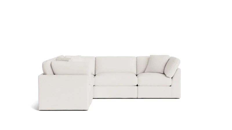 Get Together™ 5-Piece Modular Sectional Closed, Standard, Nomad Snow