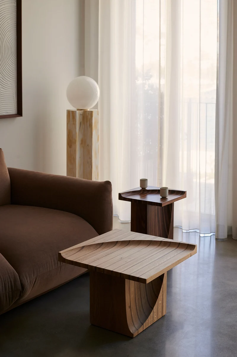 Trama Coffee Table in Wood and Oak