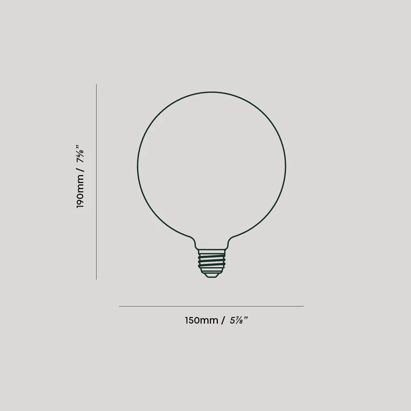 Sphere IV E27 Dim-to-Warm LED Bulb