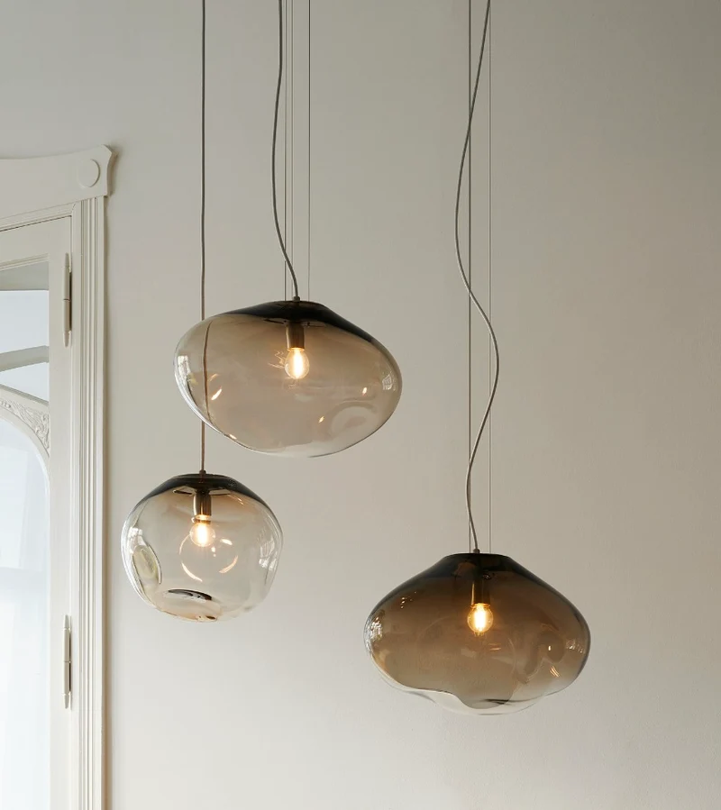 HAUMEA AMORPH Crystal Pendant Light - size M (L: 32cm), L (L: 40cm), XL (L: 47cm)
