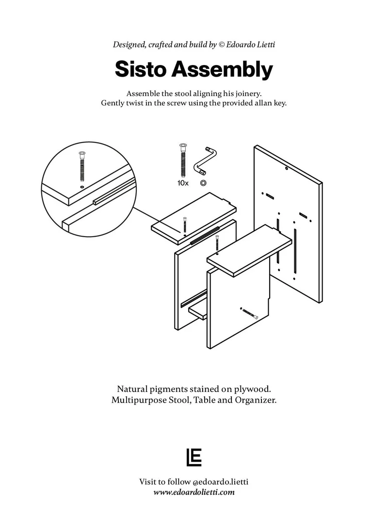 "Sisto" Versatile Wood Chair
