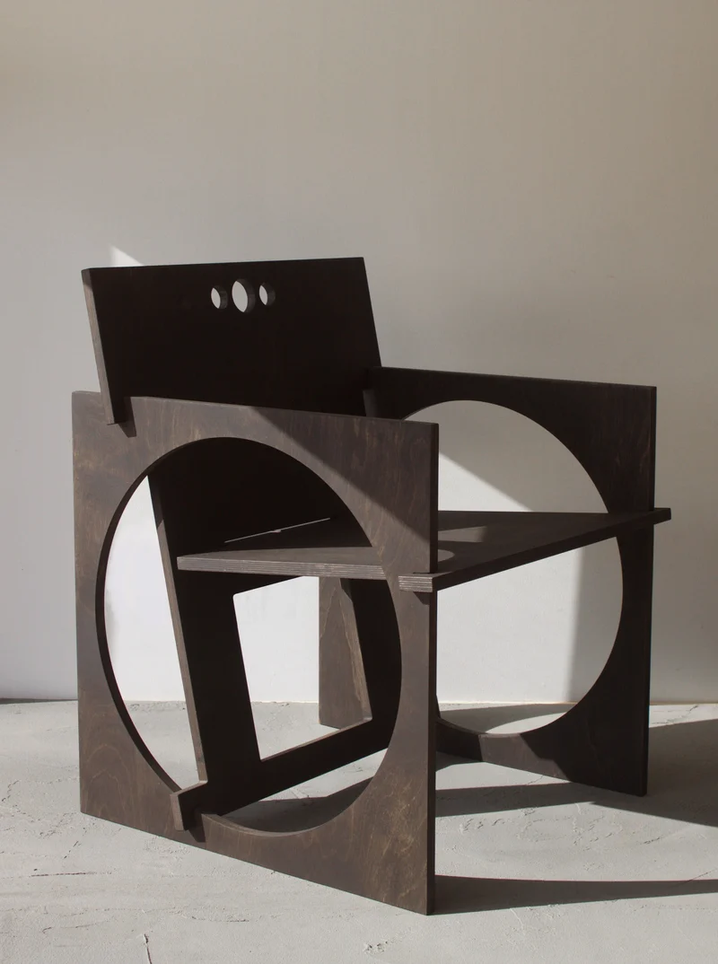 Sedia Tonda Armchair