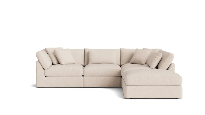 Get Together™ 5-Piece Modular Sectional, Large, Sunbeam