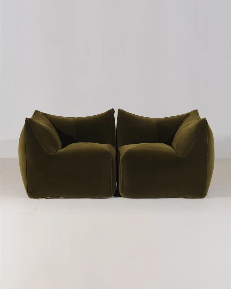 Rare Sectional Sofa 'Le Bambole' by Mario Bellini for B&B Italia, Italy 1971