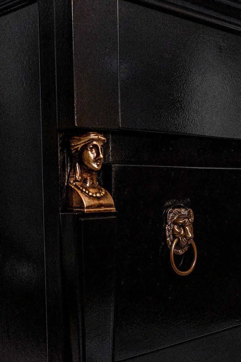 'Return of Egypt' Lacquered Drawers, 19th c