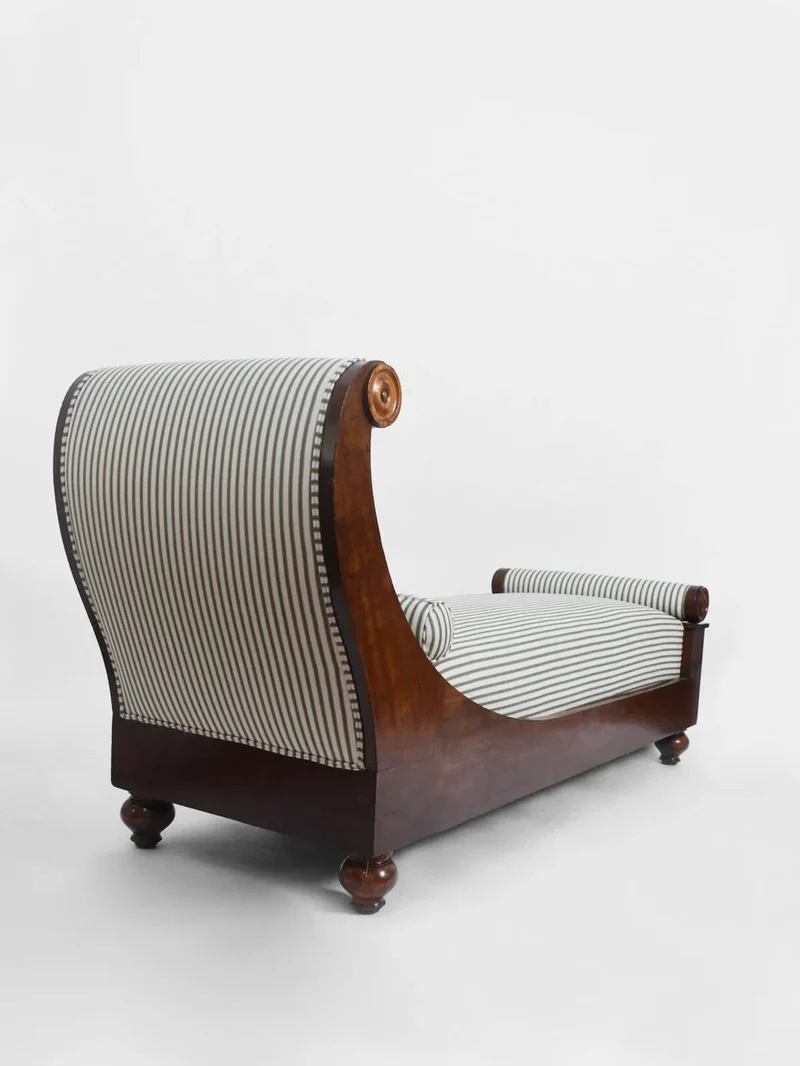 Neoclassical Daybed, 19th Century