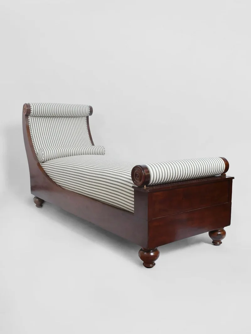 Neoclassical Daybed, 19th Century