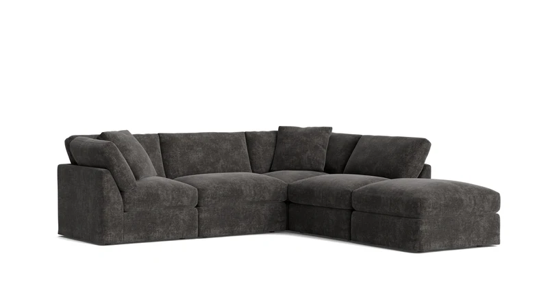 Get Together™ 5-Piece Modular Sectional, Standard, Truffle