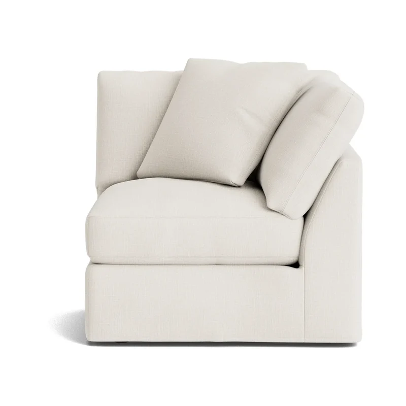 Get Together™ Corner Chair, Standard, Cream Linen