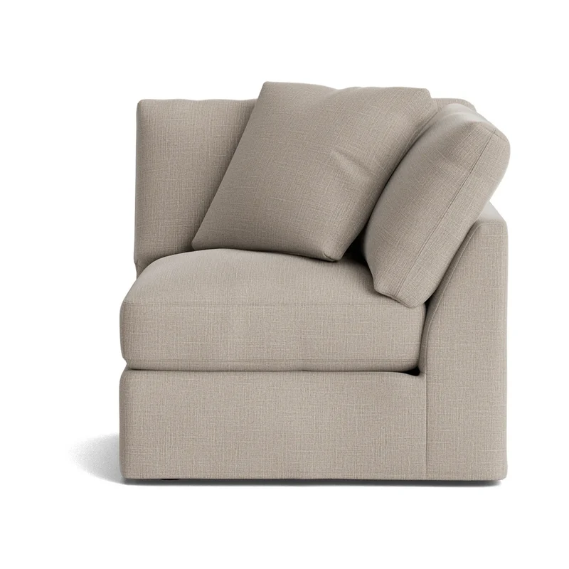 Get Together™ Corner Chair, Standard, Light Pebble