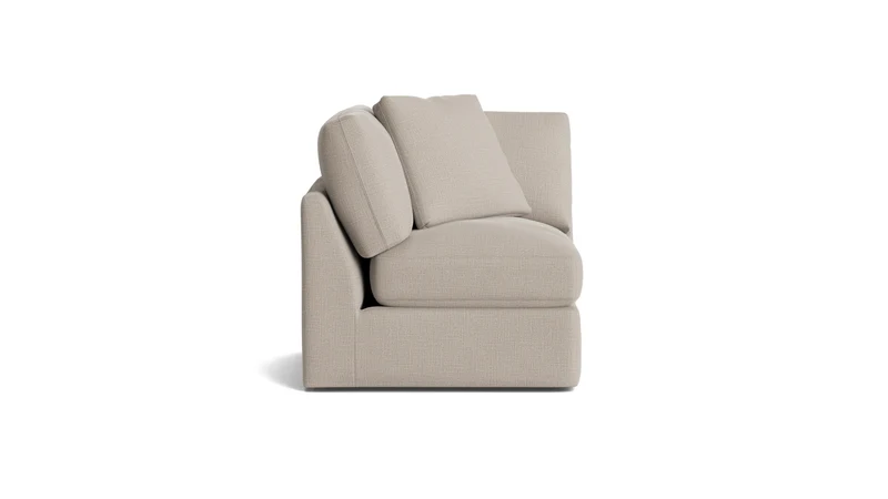Get Together™ Corner Chair, Standard, Light Pebble