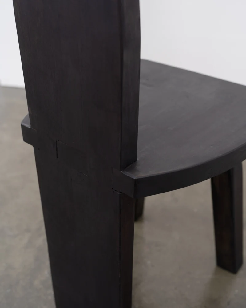Brutalist High Back Chair
