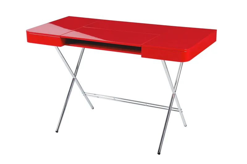 Bureau Cosimo Laqué Rouge | Design Marco Zanuso Jr